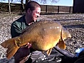 Matt Grinham, 24th Oct<br />France, 50lb 10oz carp